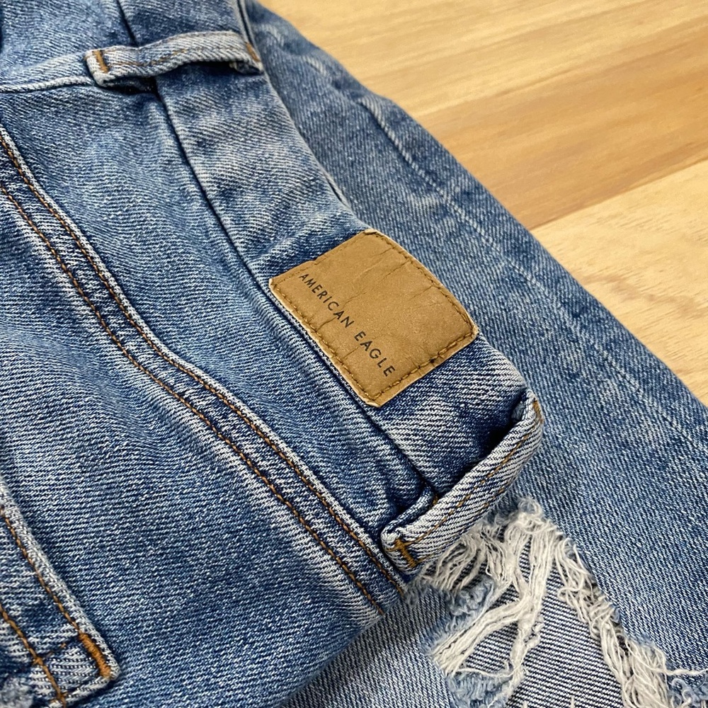 american eagle straight jeans